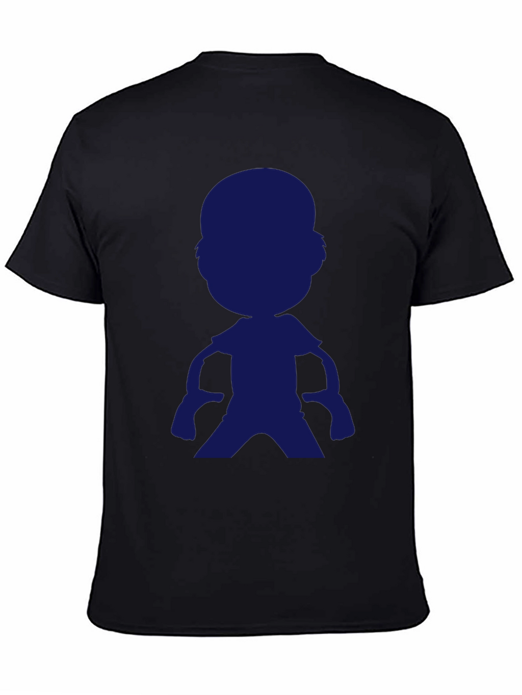 Mens Black T-Shirt with Graphic