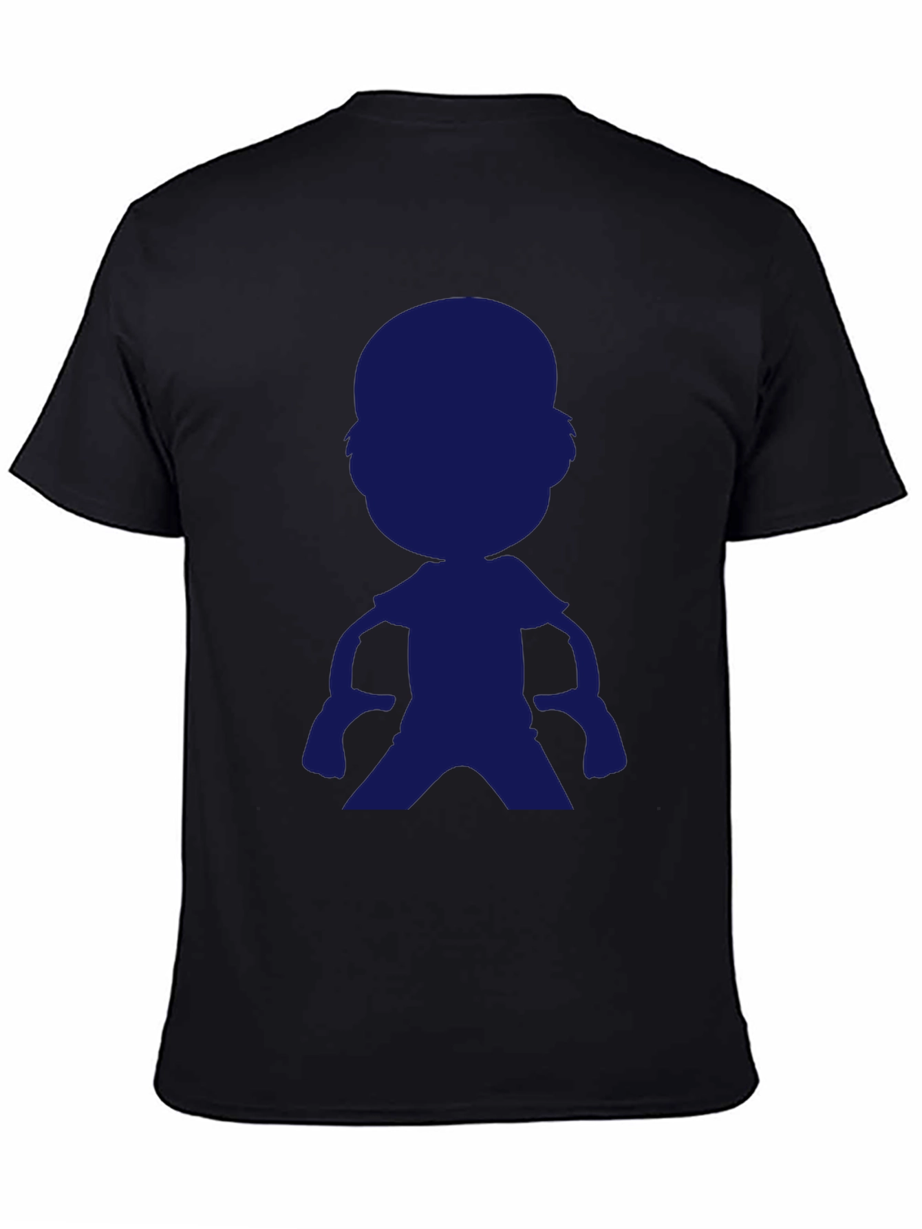 Mens Black T-Shirt with Graphic