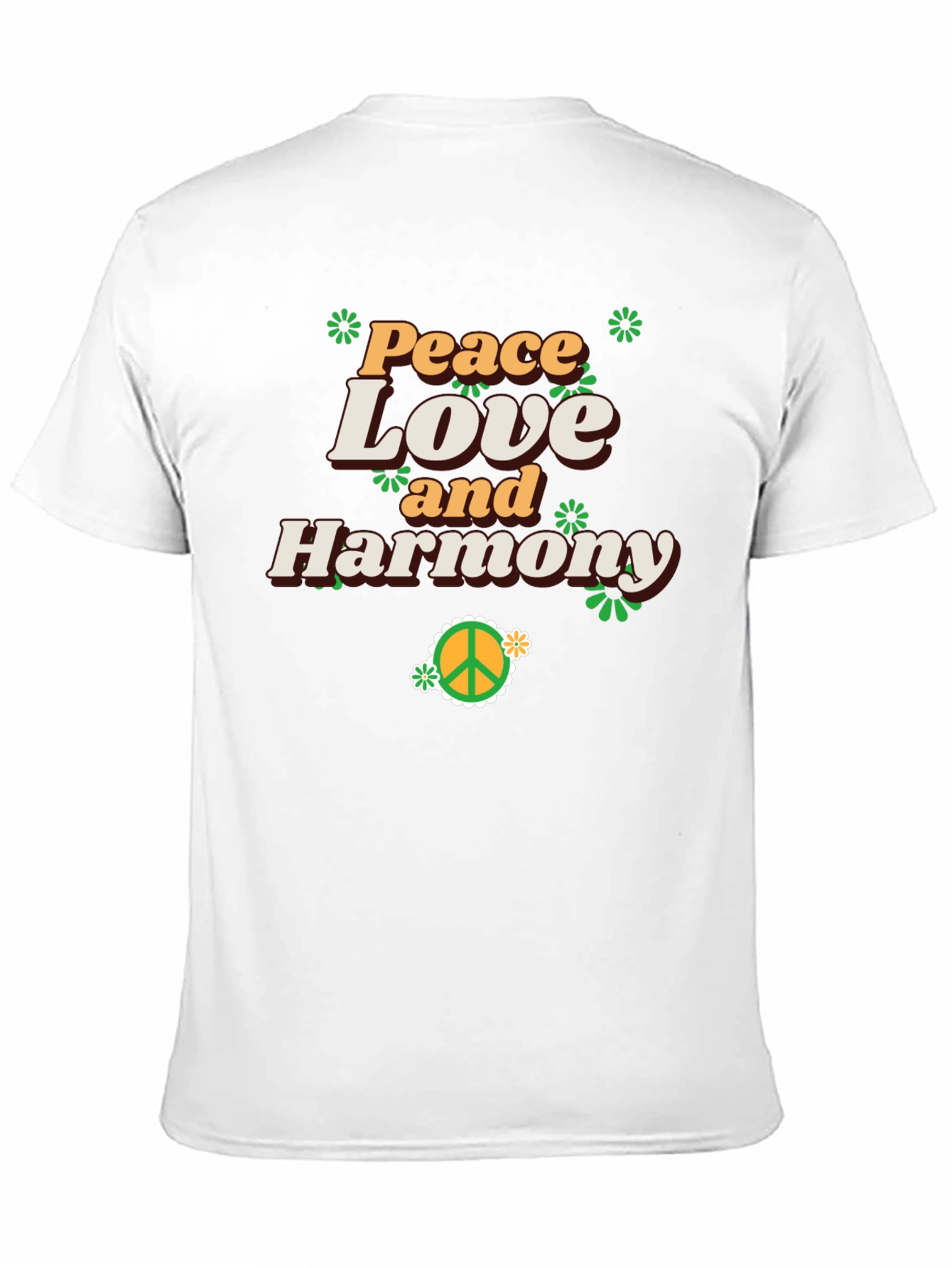 Peace Love Harmony Graphic T-Shirt
