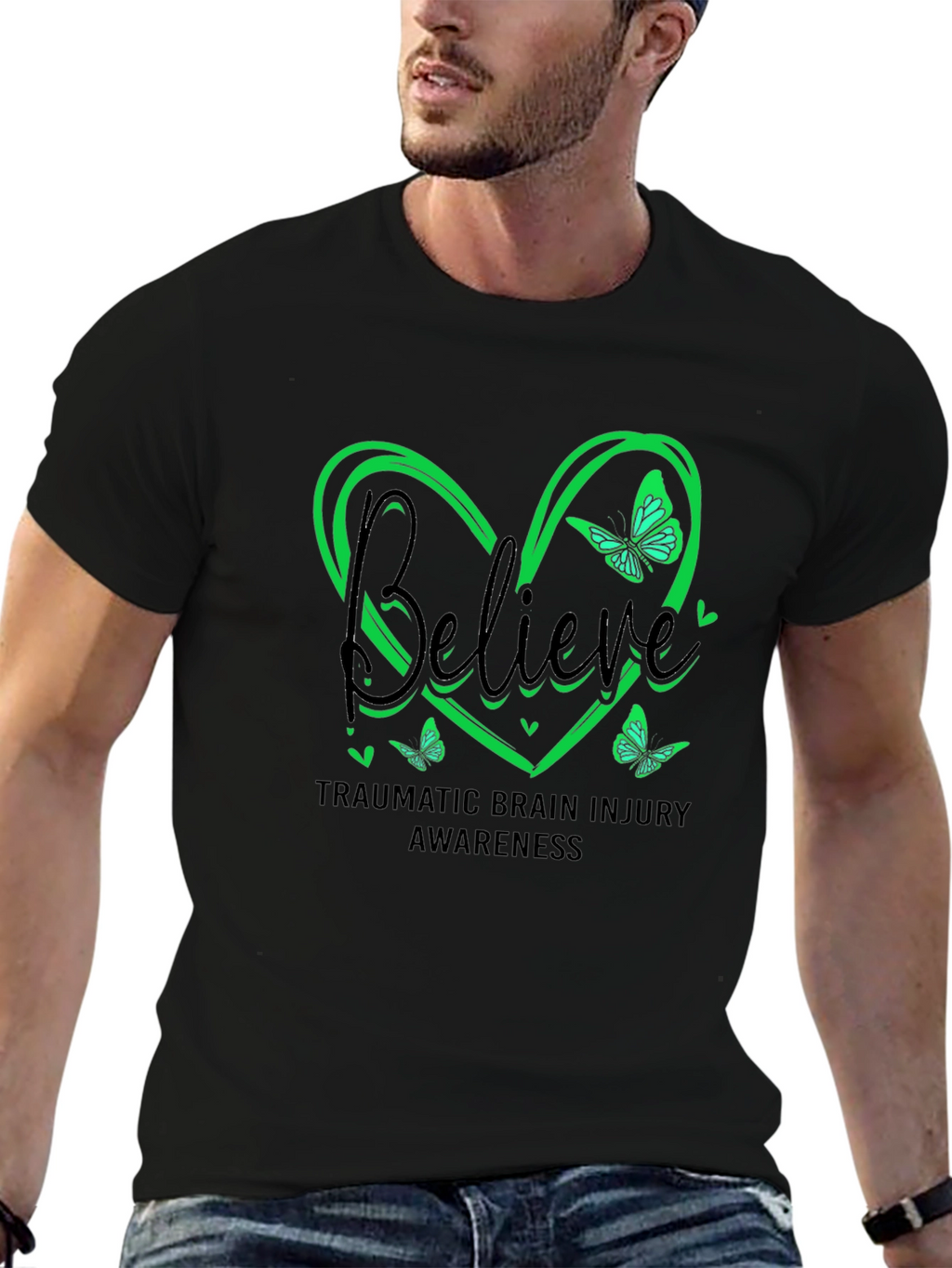 Believe Brain Injury Awareness T-Shirt