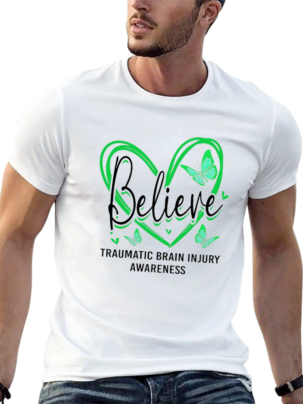Believe Brain Injury Awareness T-Shirt