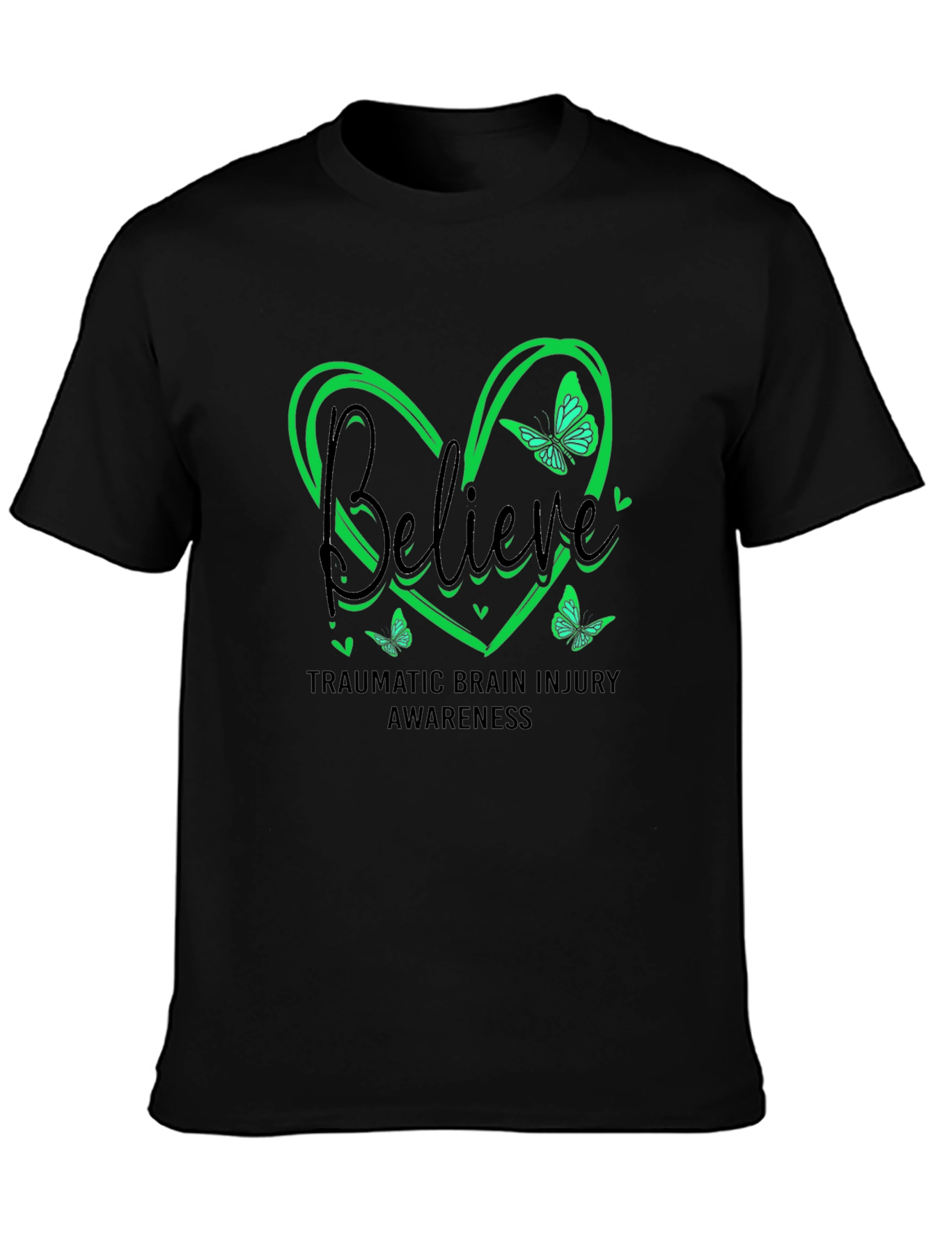 Believe Brain Injury Awareness T-Shirt
