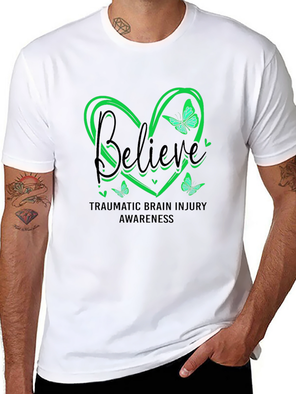 Believe Brain Injury Awareness T-Shirt