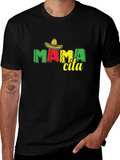 Mamcita T-Shirt Sombrero Black Tee