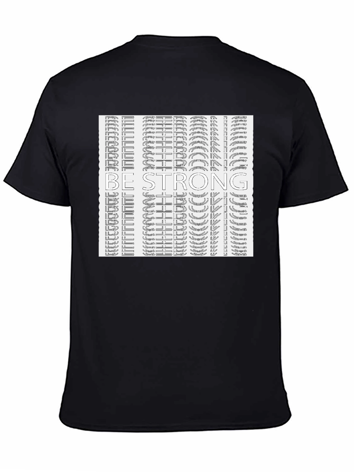 Be Strong Graphic Tee - Stylish & Motivational