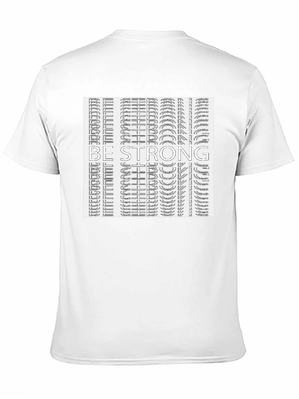 Be Strong Graphic Tee - Stylish & Motivational