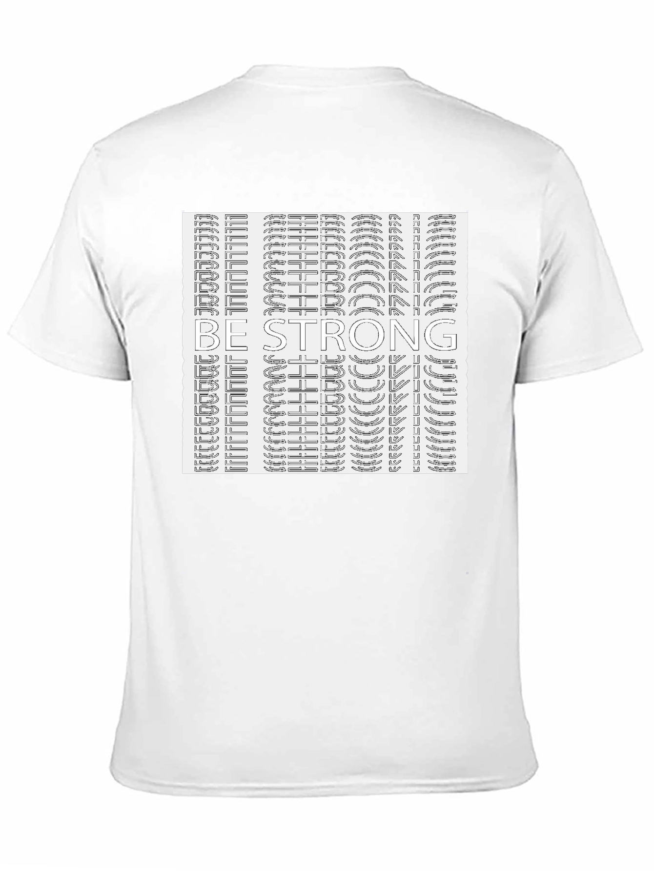 Be Strong Graphic Tee - Stylish & Motivational