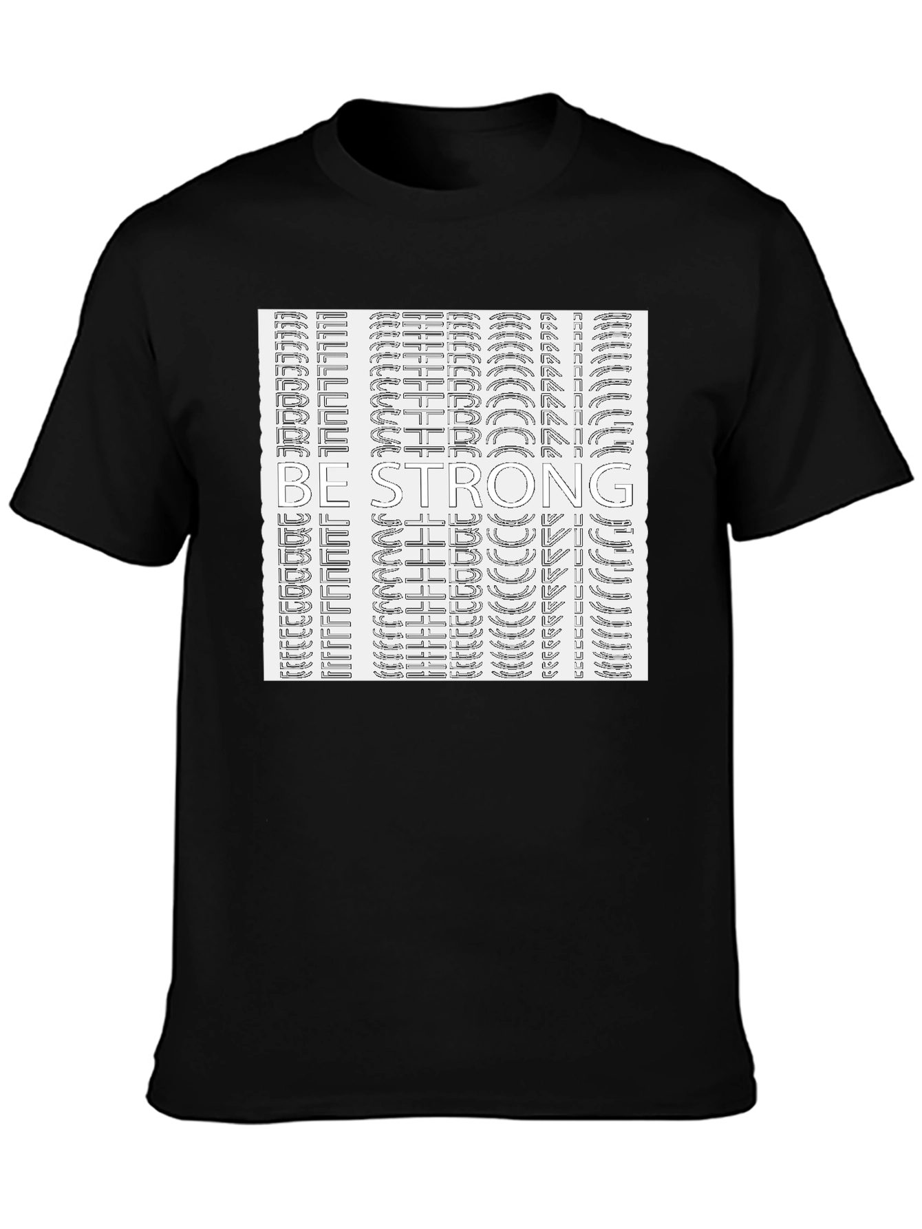 Be Strong Graphic Tee - Stylish & Motivational