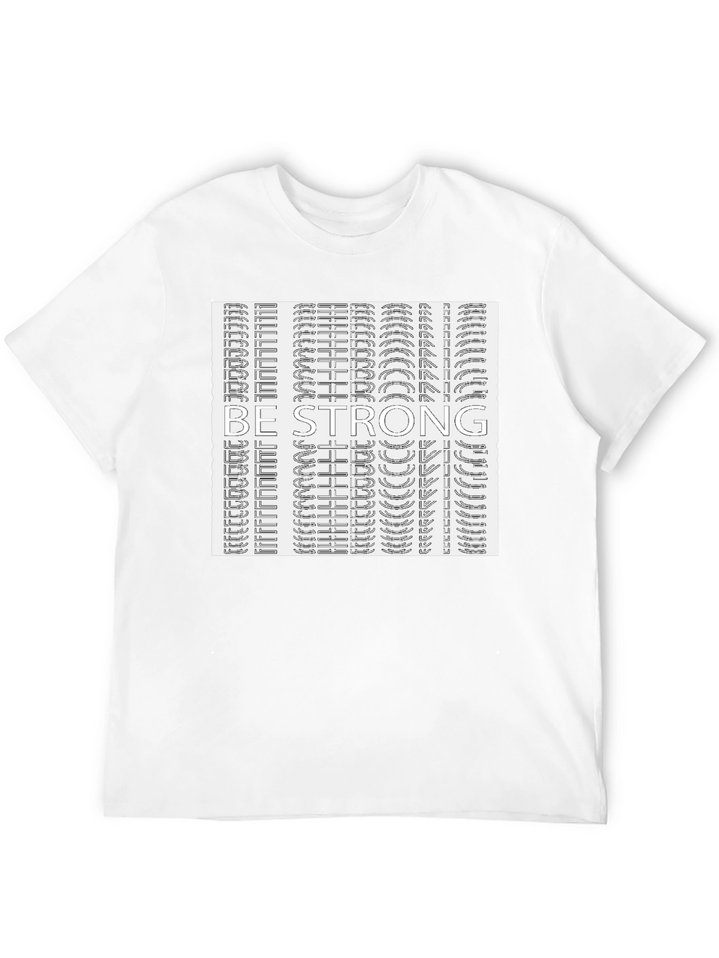 Be Strong Graphic Tee - Stylish & Motivational