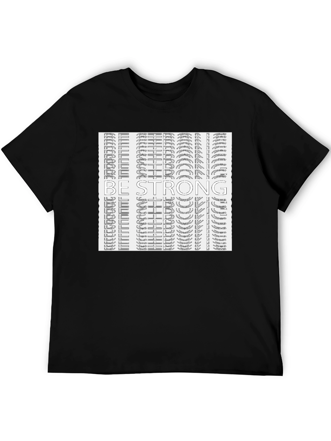 Be Strong Graphic Tee - Stylish & Motivational