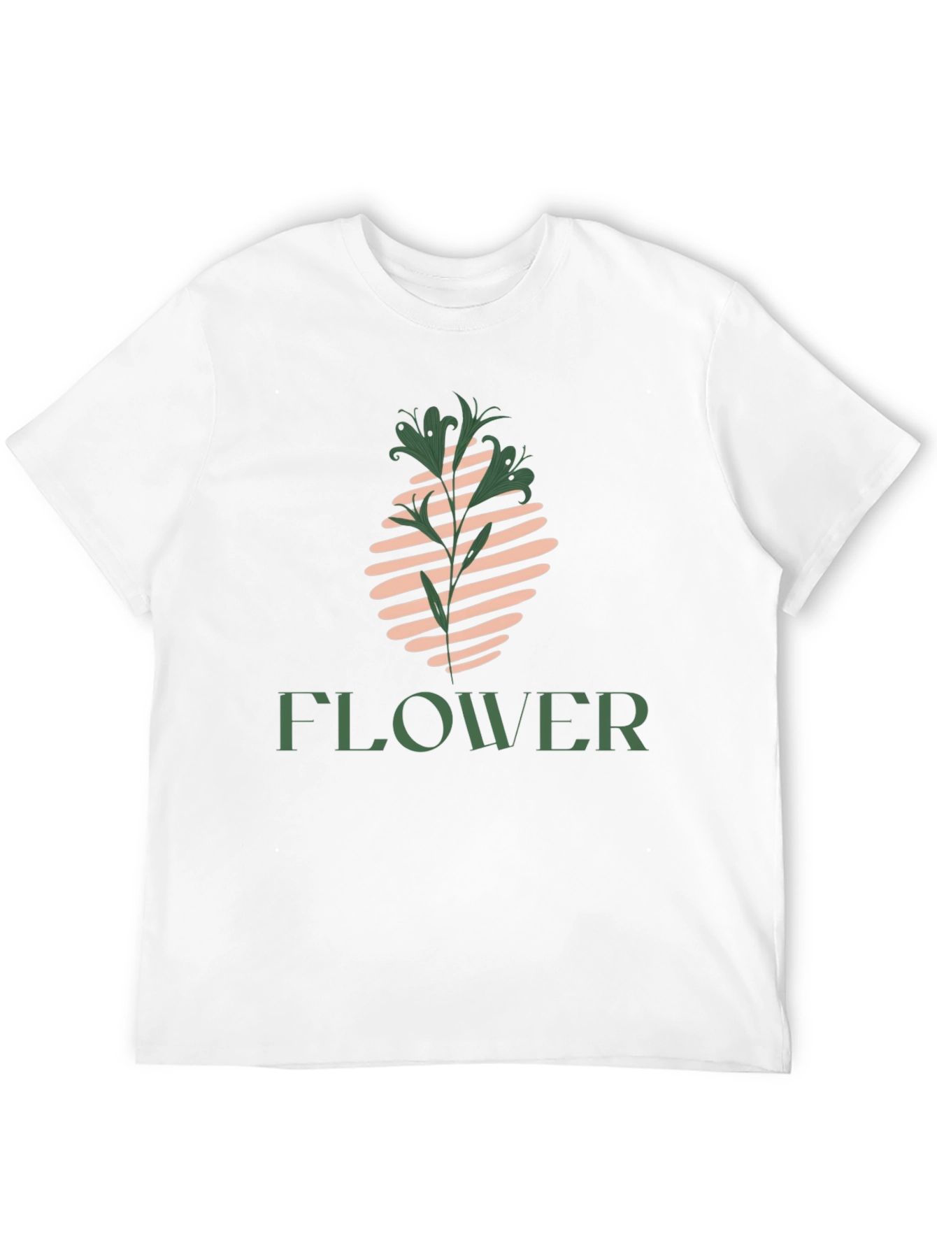Stylish Flower Graphic T-Shirt - Modern Design
