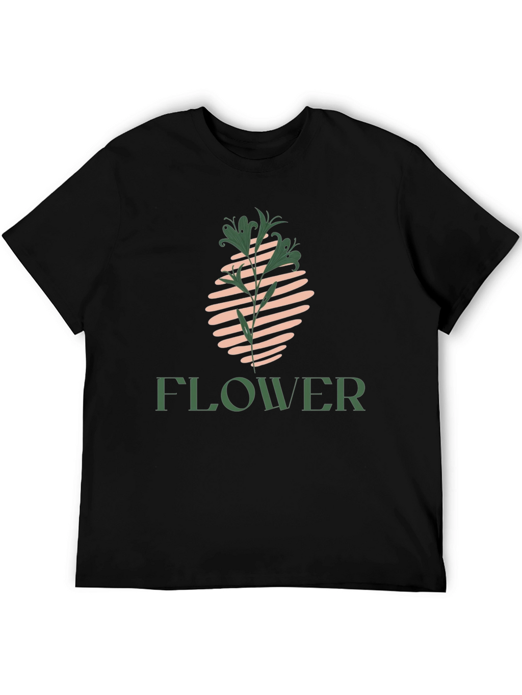 Stylish Flower Graphic T-Shirt - Modern Design