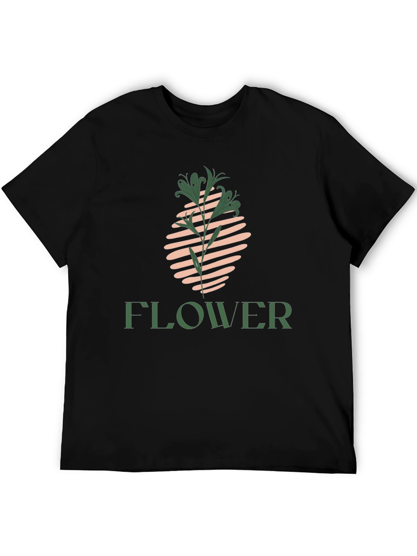 Stylish Flower Graphic T-Shirt - Modern Design
