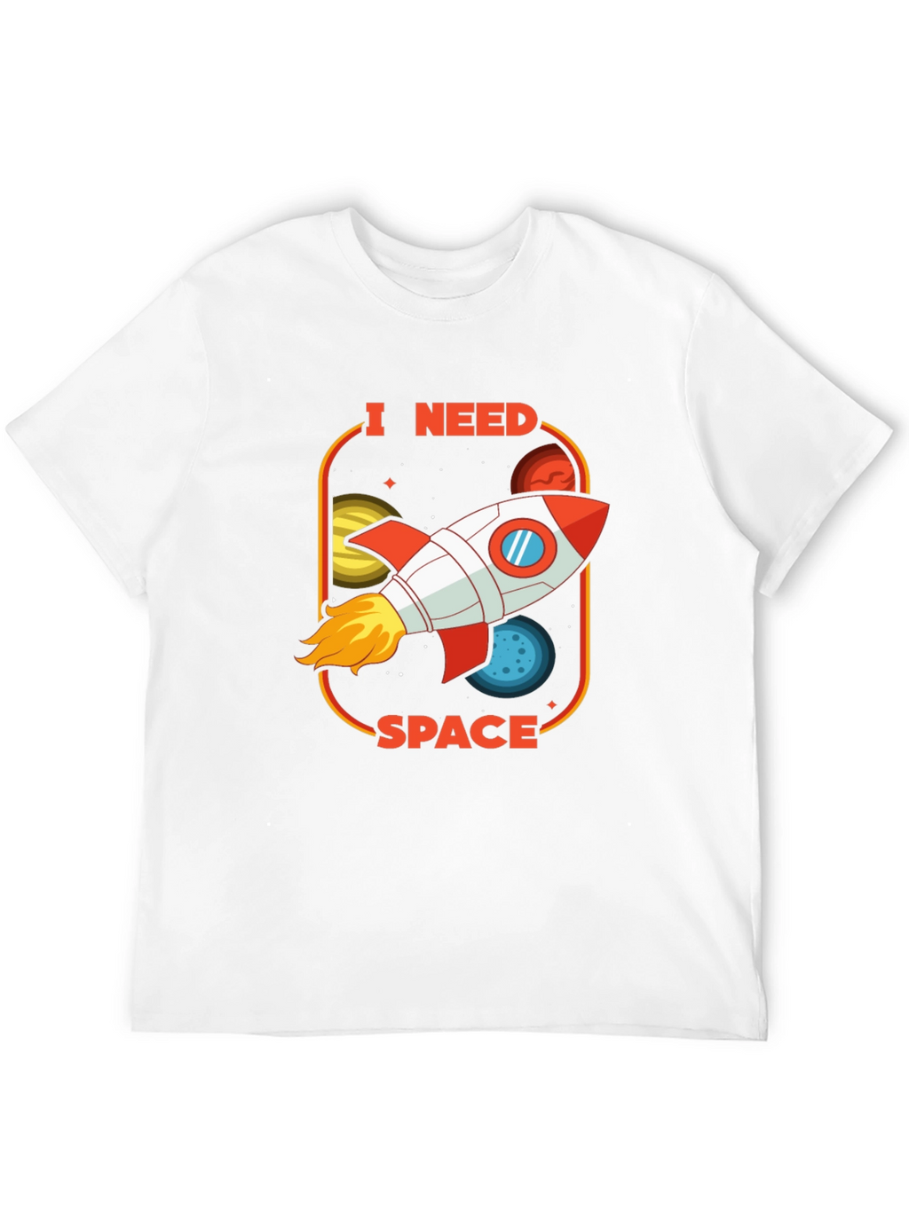 I Need Space Graphic T-Shirt