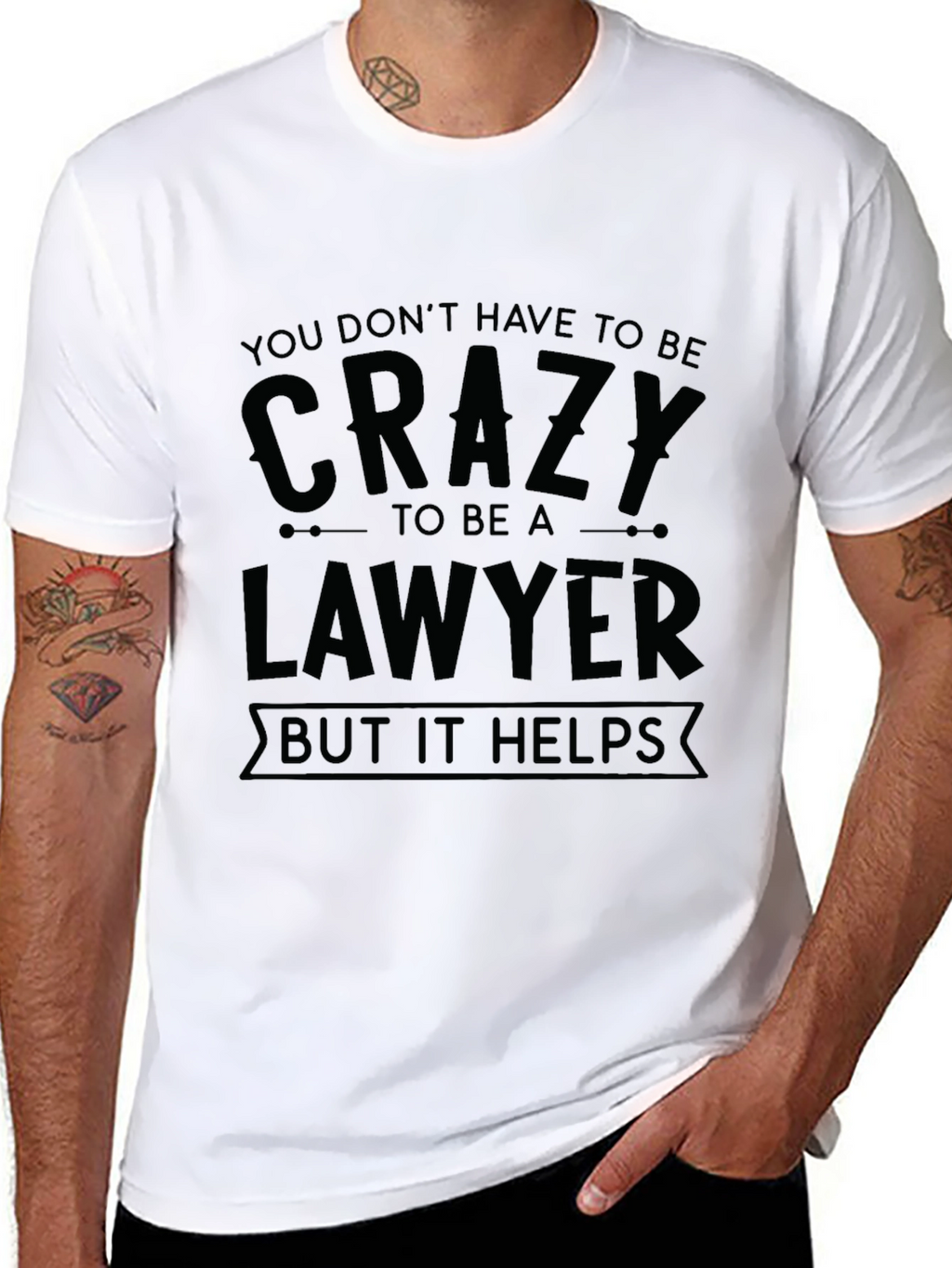 Crazy Lawyer Humor T-Shirt
