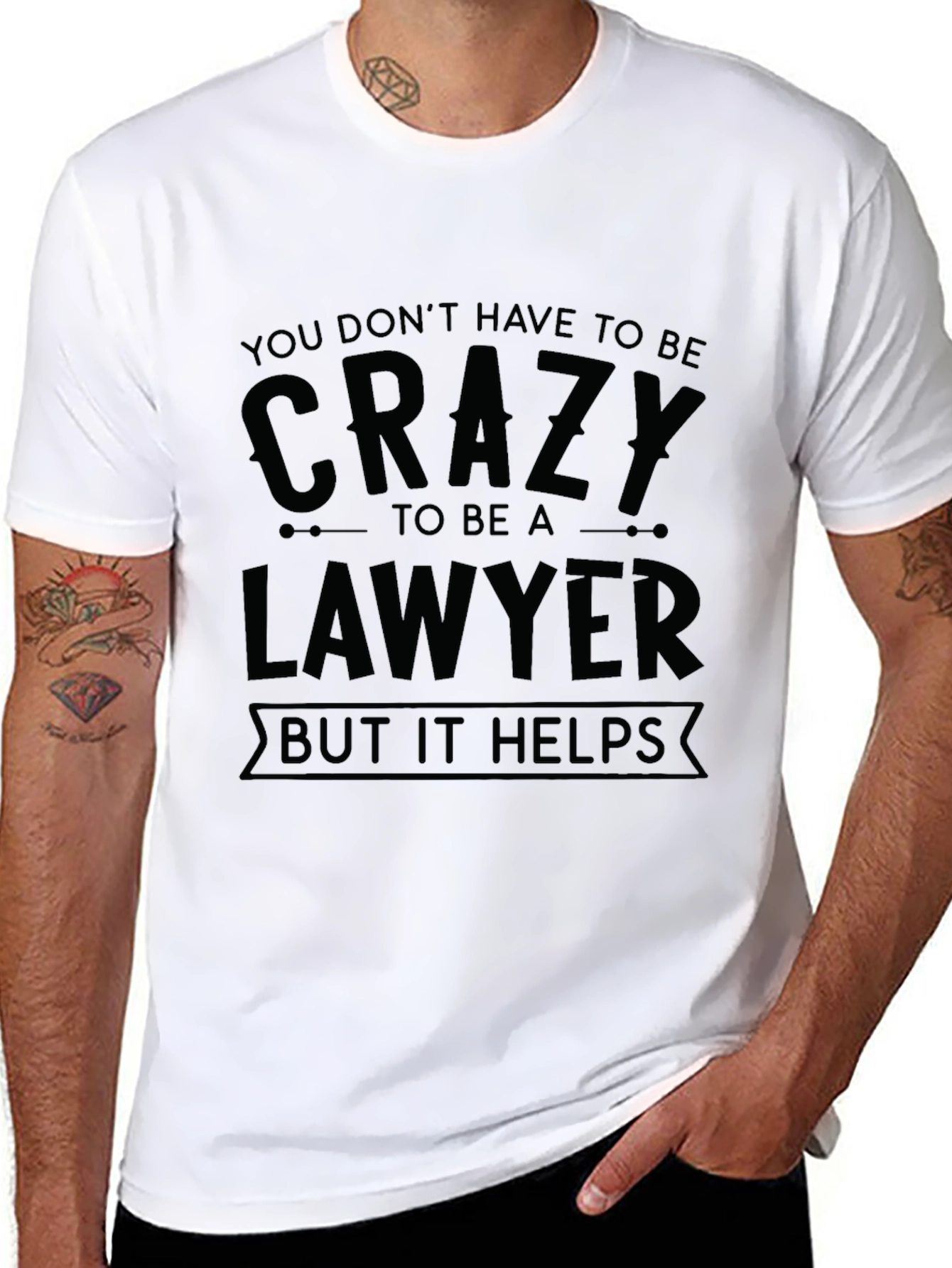 Crazy Lawyer Humor T-Shirt