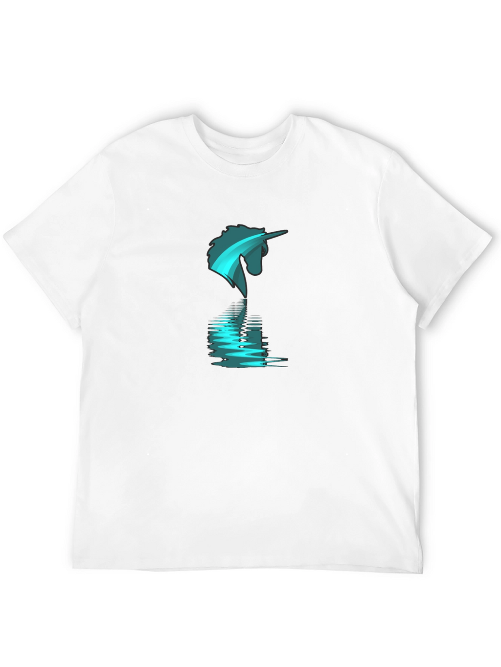 Unicorn Reflection Graphic T-Shirt