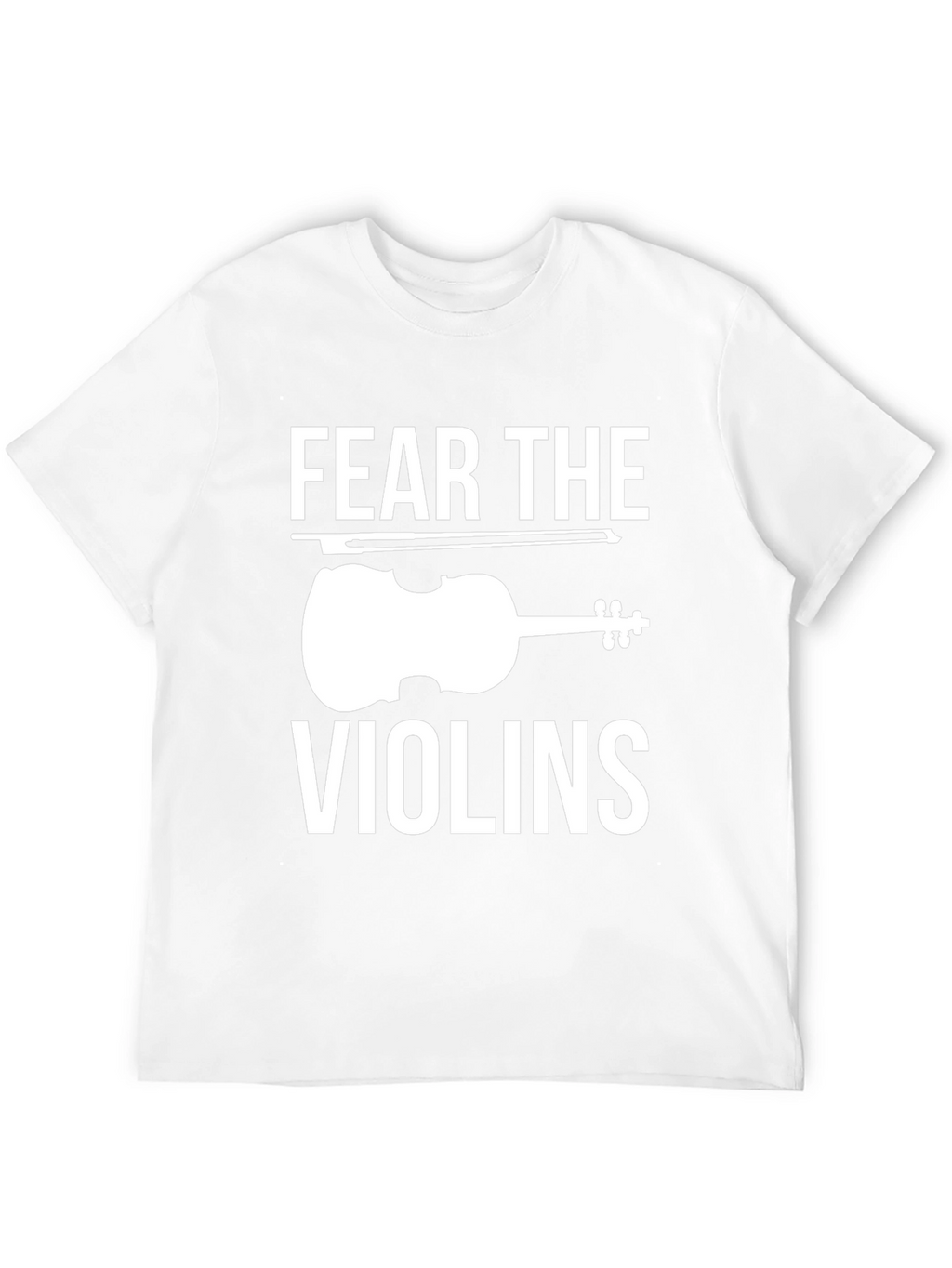 Fear The Violins Black Graphic Tee