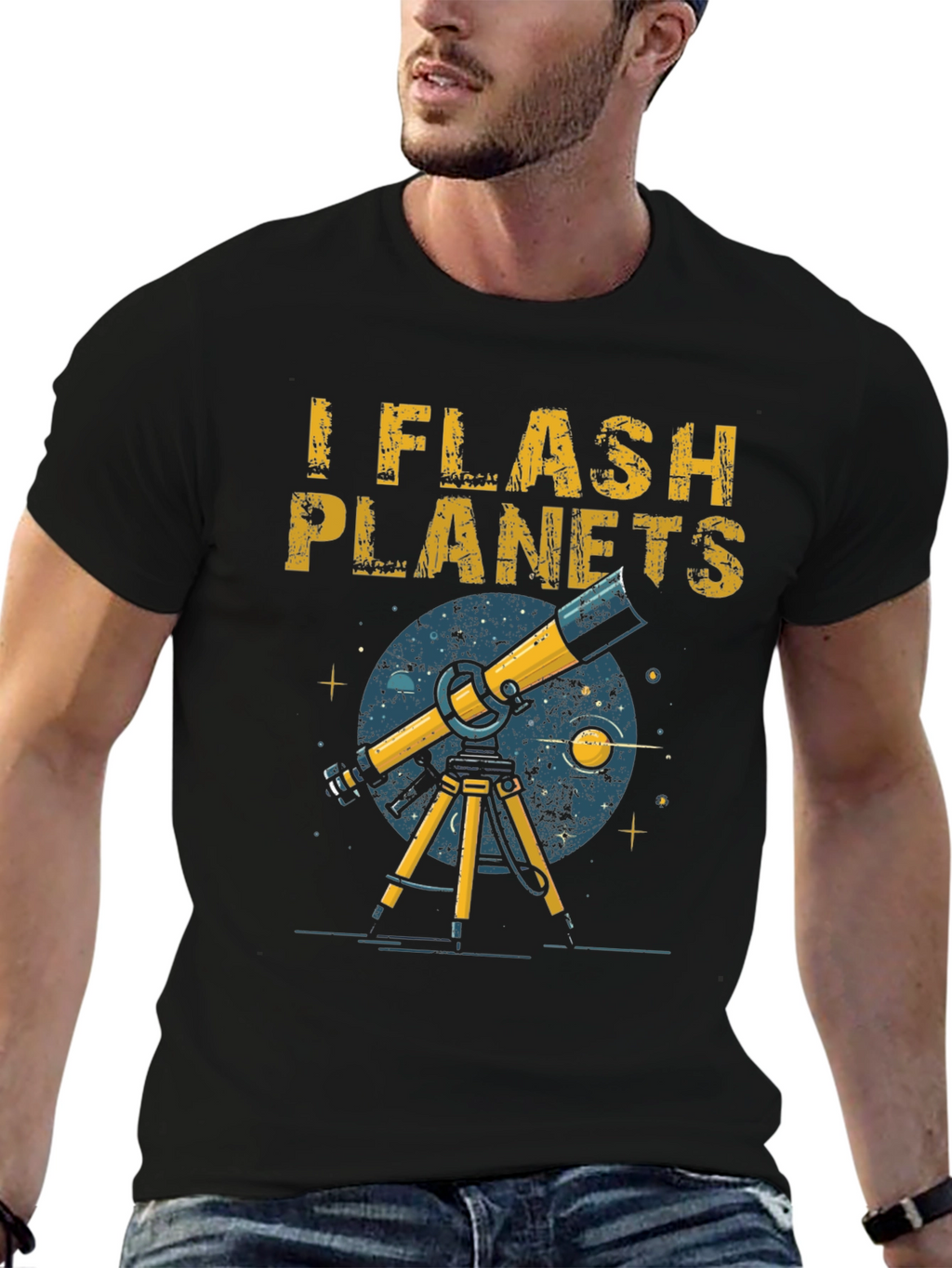 I Flash Planets T-Shirt - Astronomy Humor