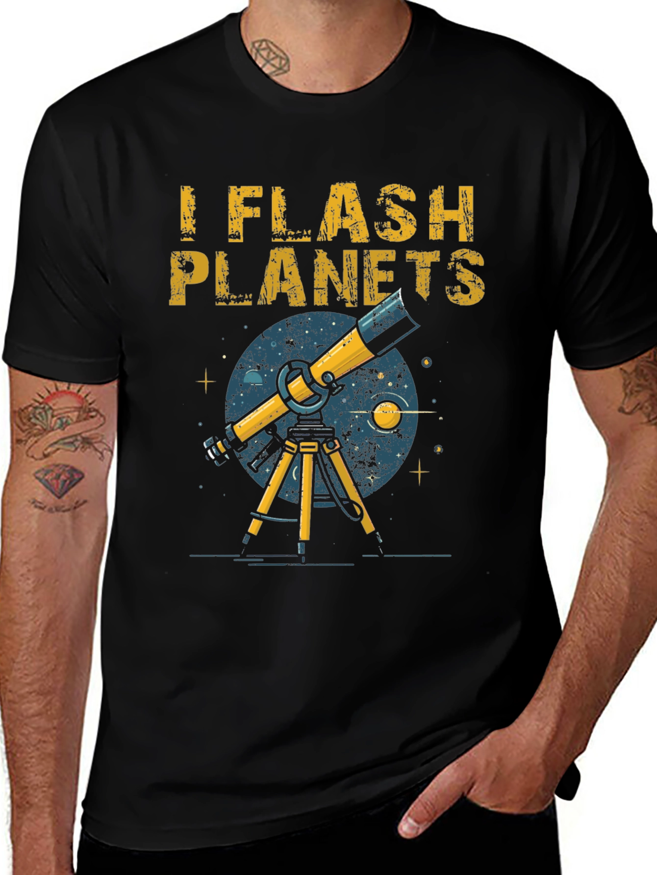 I Flash Planets T-Shirt - Astronomy Humor