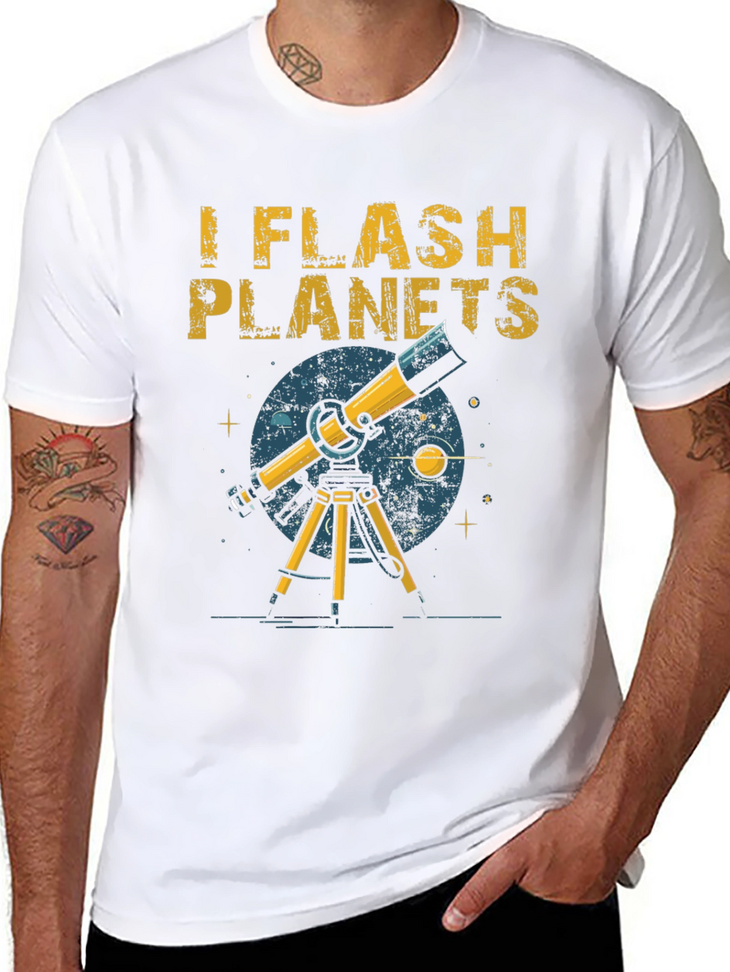 I Flash Planets T-Shirt - Astronomy Humor