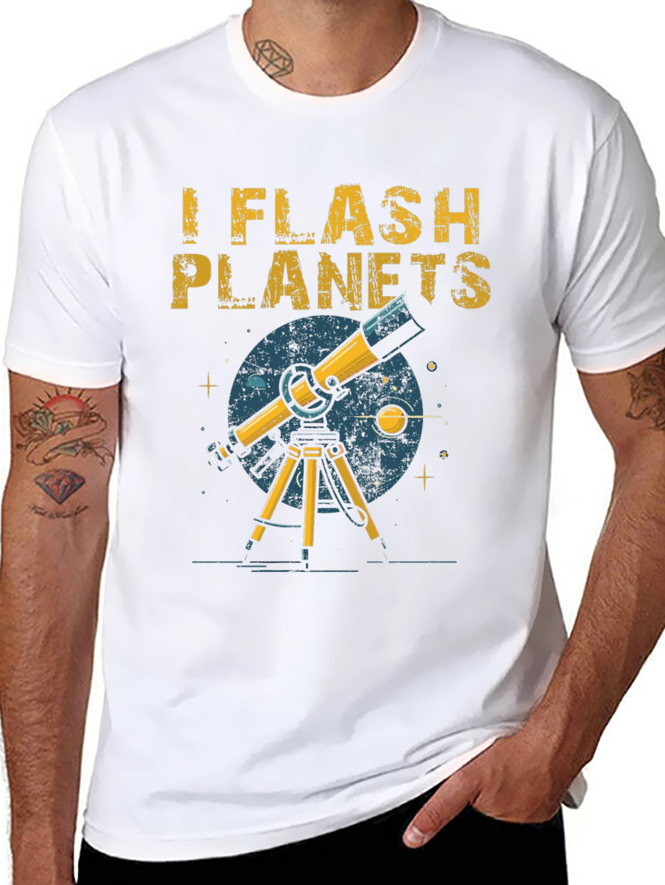 I Flash Planets T-Shirt - Astronomy Humor