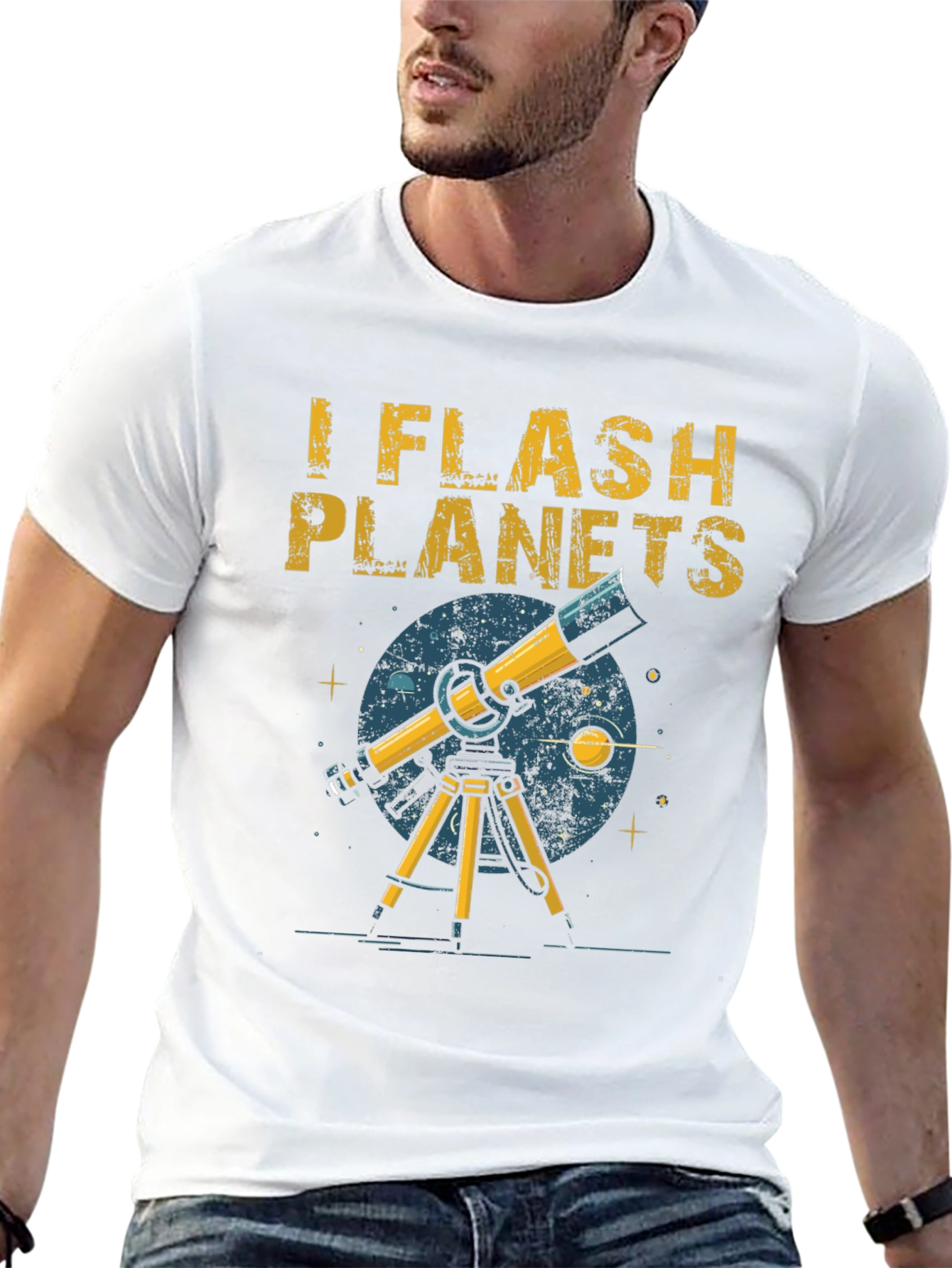I Flash Planets T-Shirt - Astronomy Humor