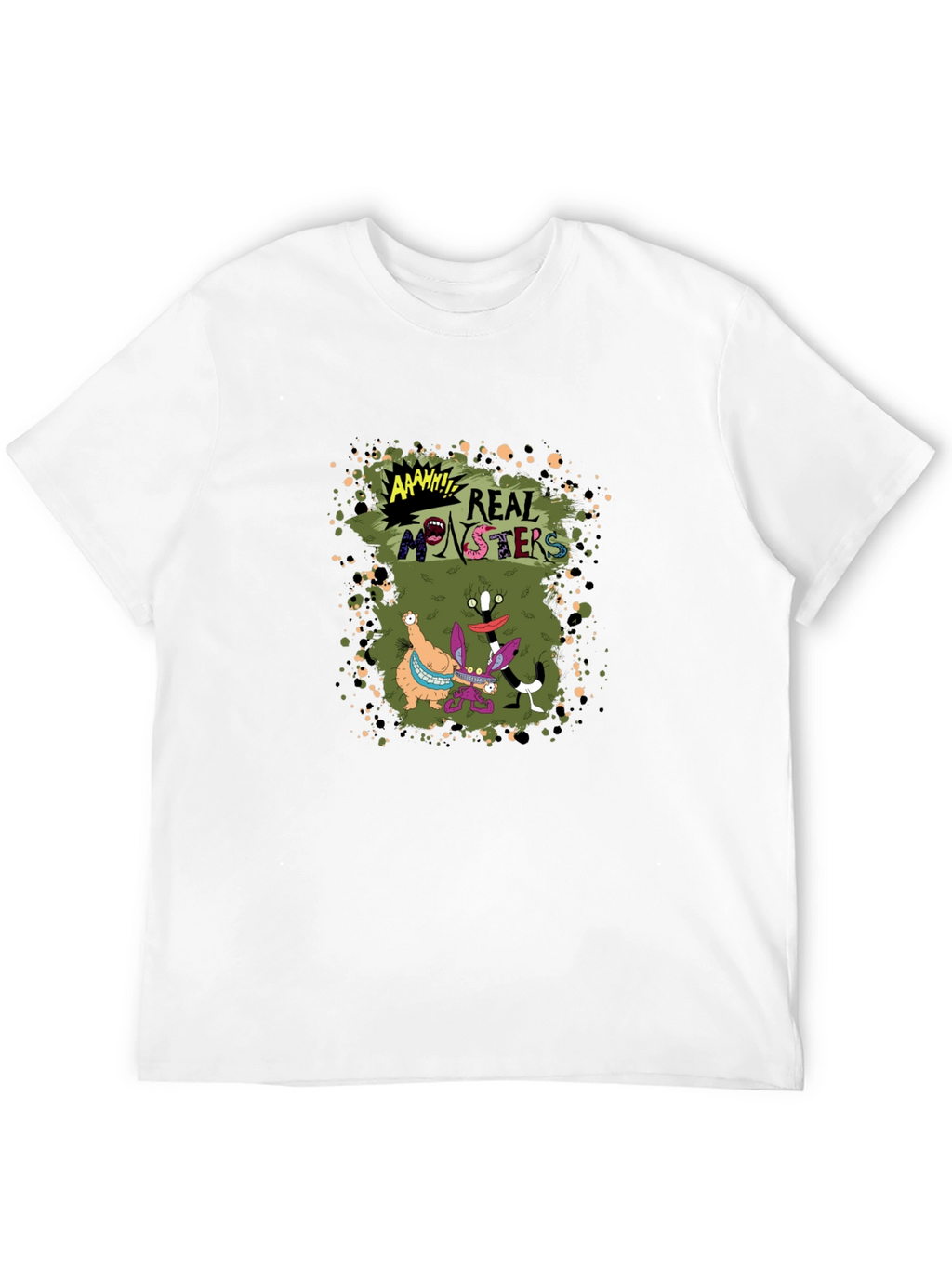 Real Monsters Black T-Shirt