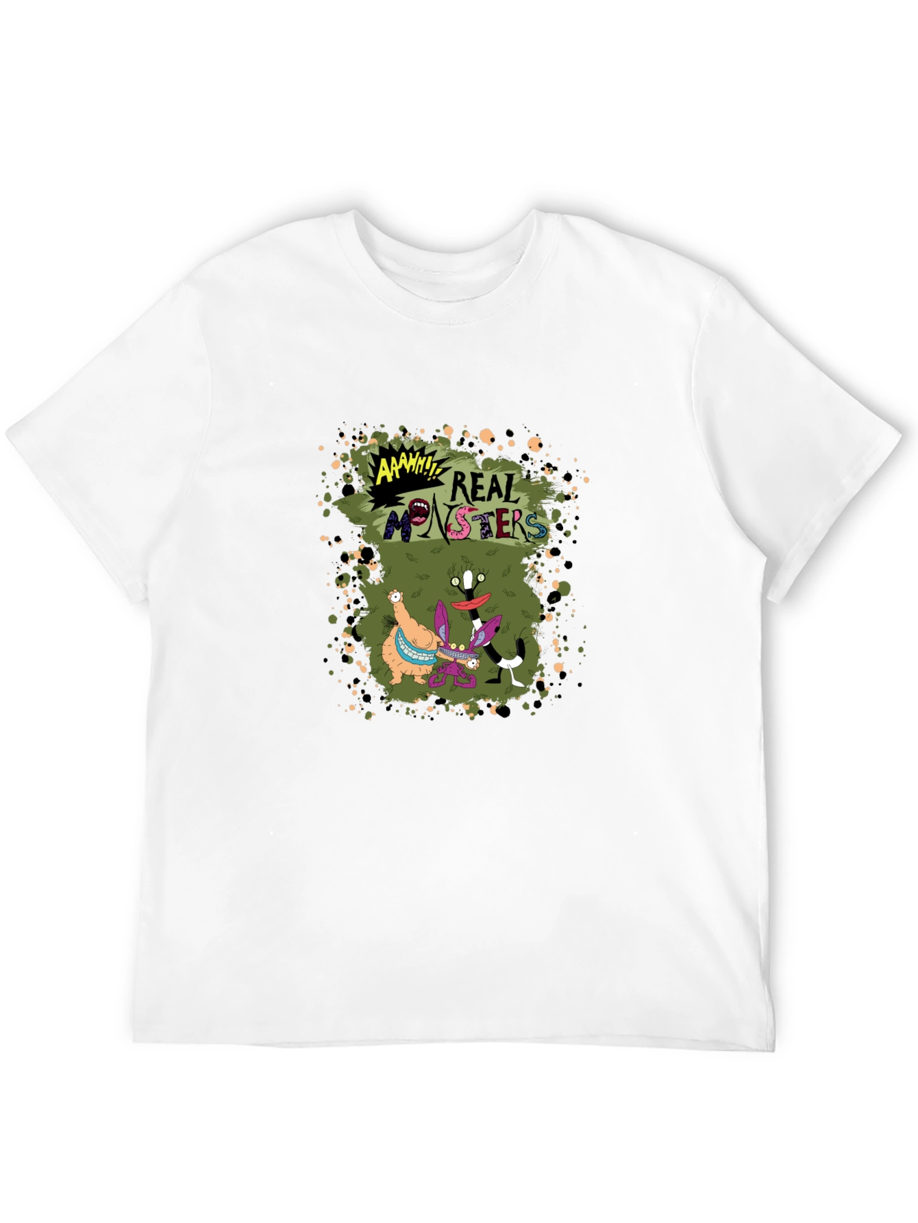Real Monsters Black T-Shirt