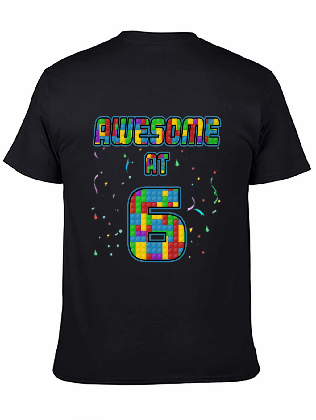 Awesome at 6 Pop It Birthday T-Shirt
