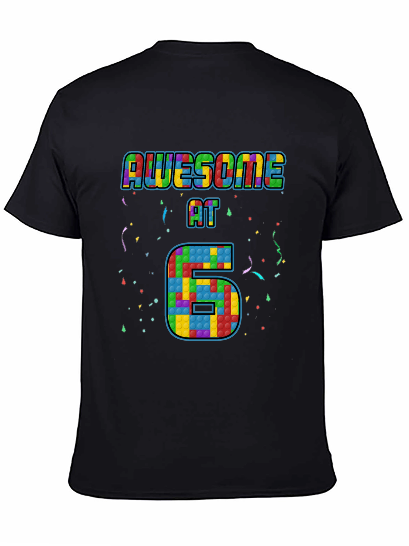 Awesome at 6 Pop It Birthday T-Shirt