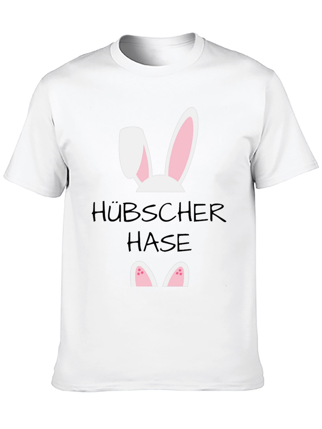Funny Easter Bunny T-Shirt - Hübscher Hase Design