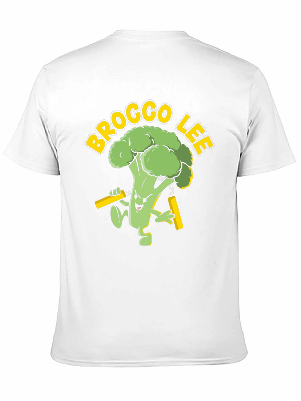 Brocco Lee Graphic Tee - Martial Arts Broccoli!