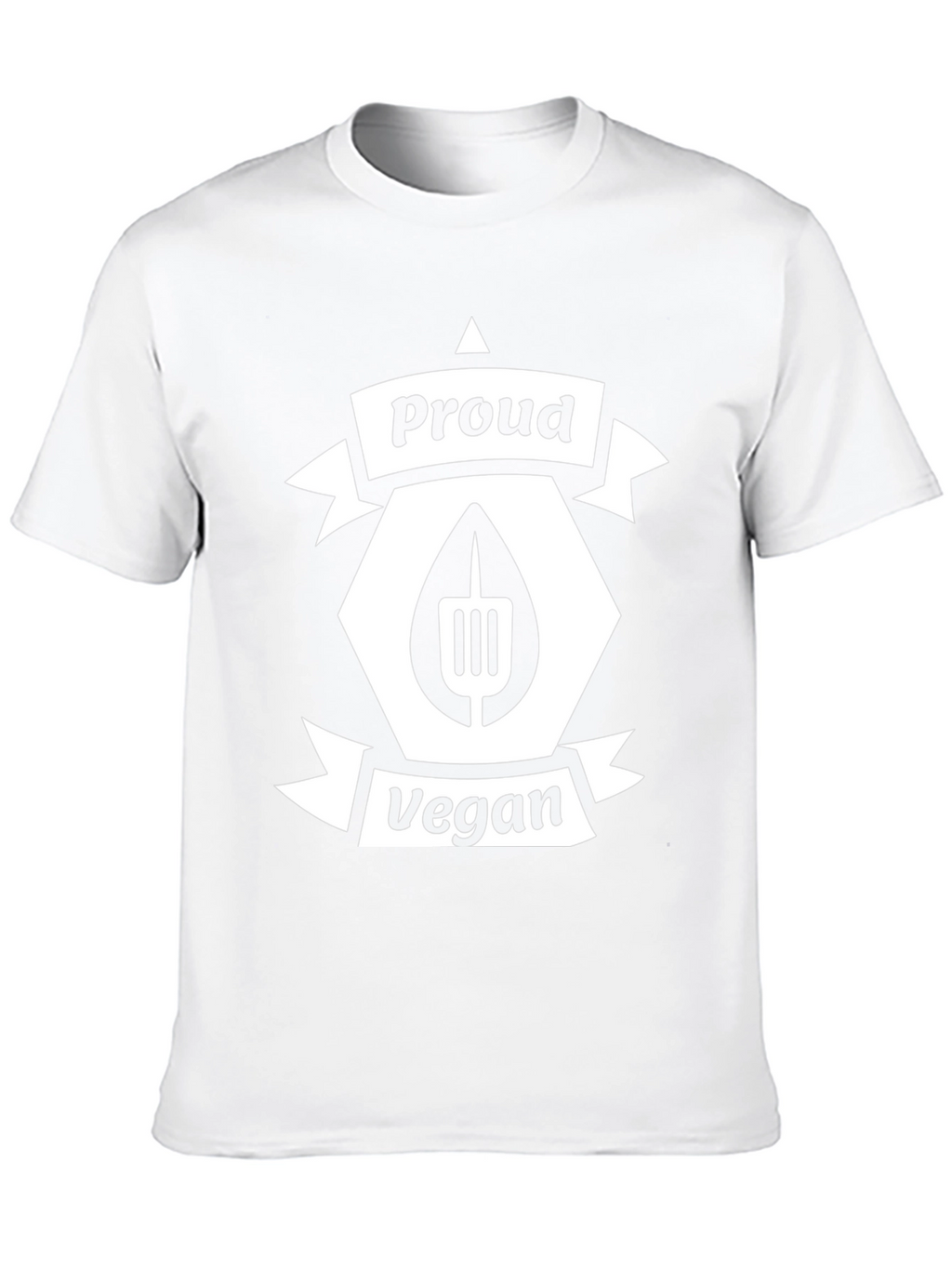 Proud Vegan Black Graphic T-Shirt