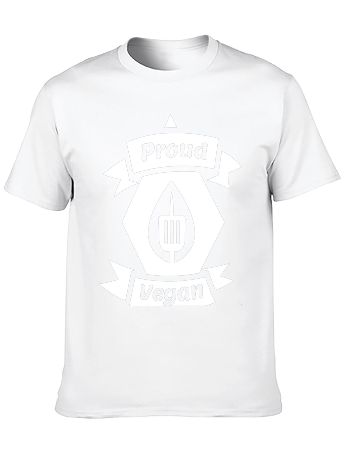 Proud Vegan Black Graphic T-Shirt