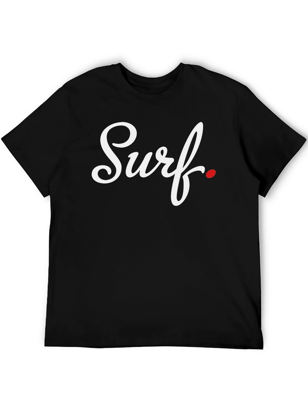 Surf Script Black T-Shirt
