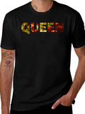 Queen Novelty Graphic Black T-Shirt