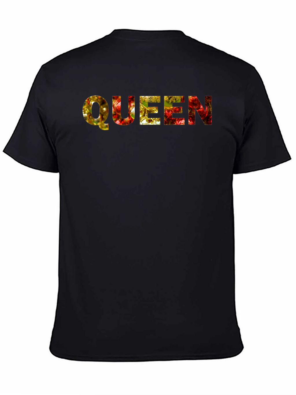 Queen Novelty Graphic Black T-Shirt