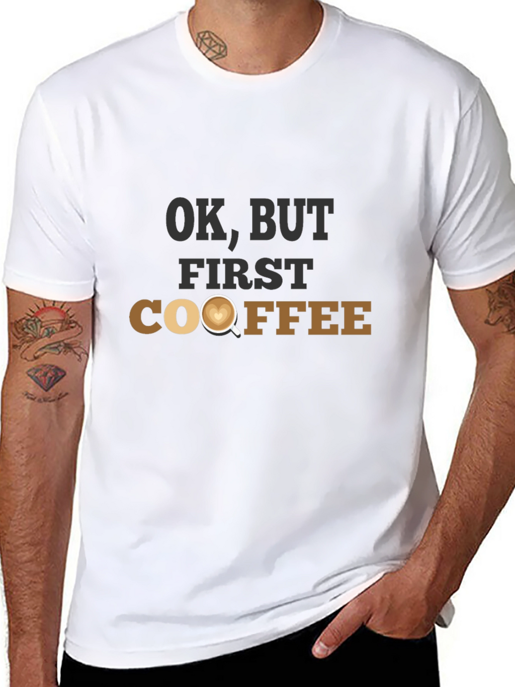OK But First Coffee T-Shirt