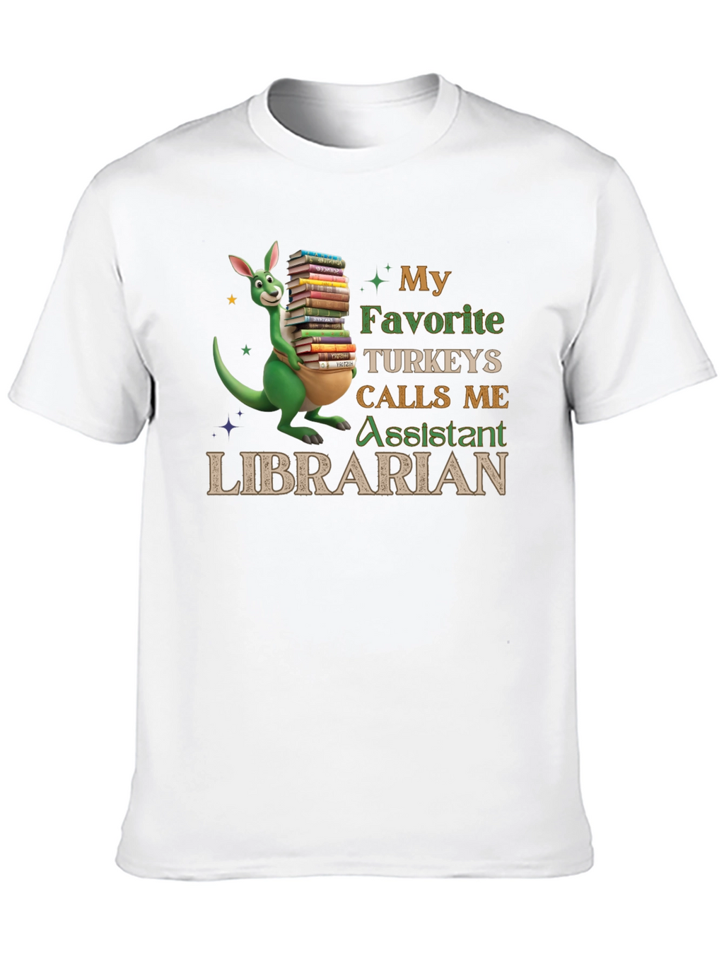 Assistant Librarian Kangaroo T-Shirt