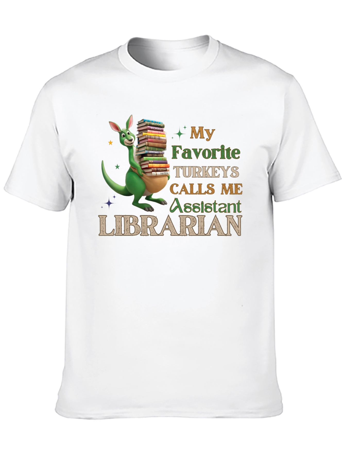 Assistant Librarian Kangaroo T-Shirt