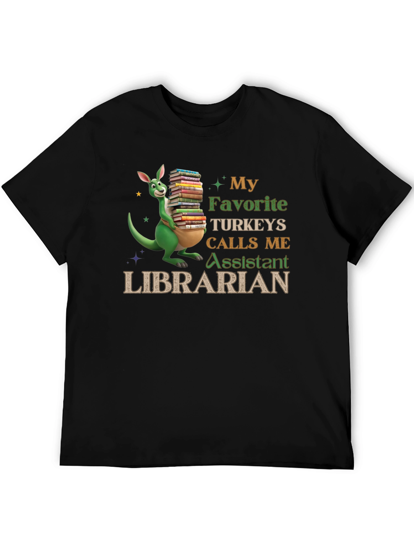 Assistant Librarian Kangaroo T-Shirt