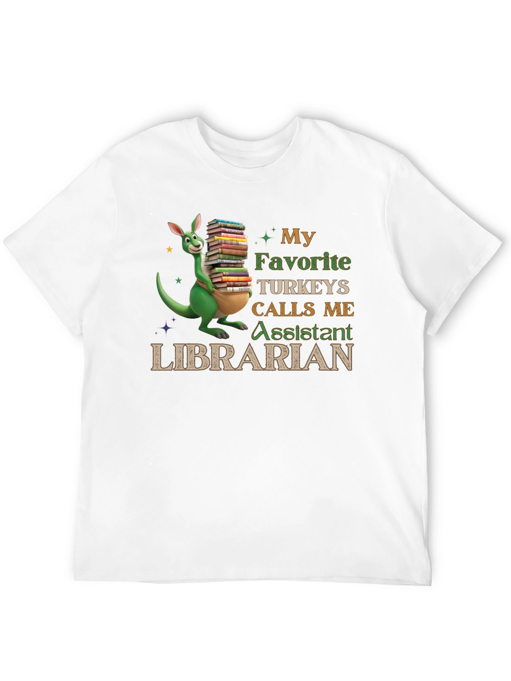 Assistant Librarian Kangaroo T-Shirt