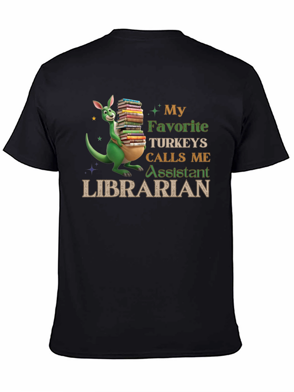 Assistant Librarian Kangaroo T-Shirt