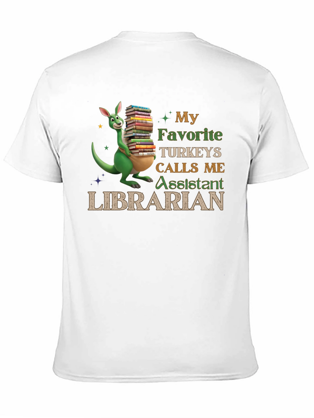 Assistant Librarian Kangaroo T-Shirt