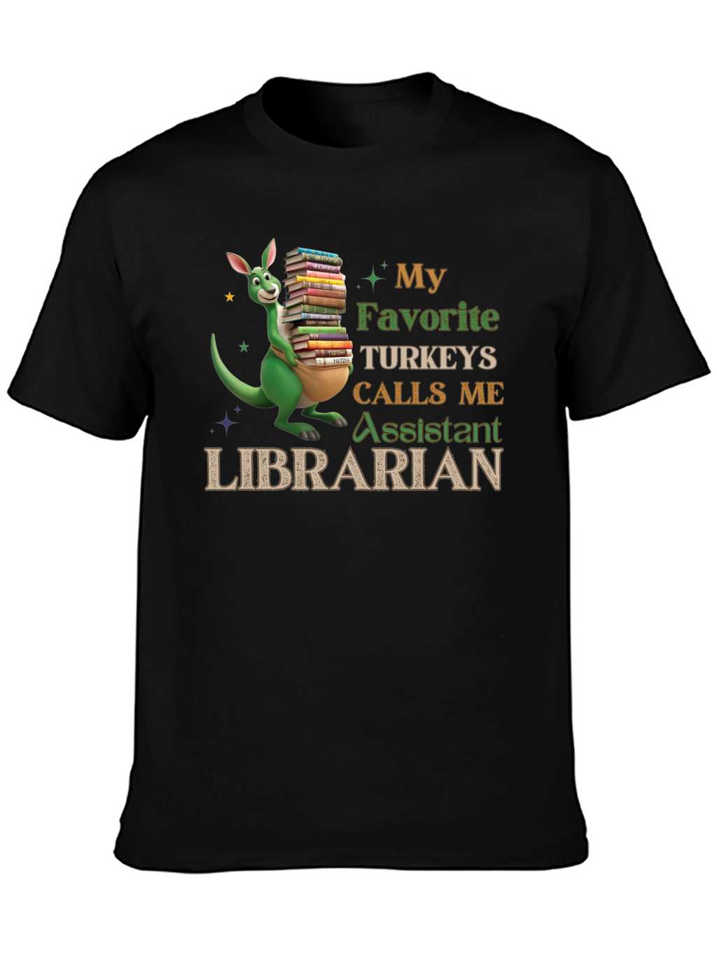 Assistant Librarian Kangaroo T-Shirt