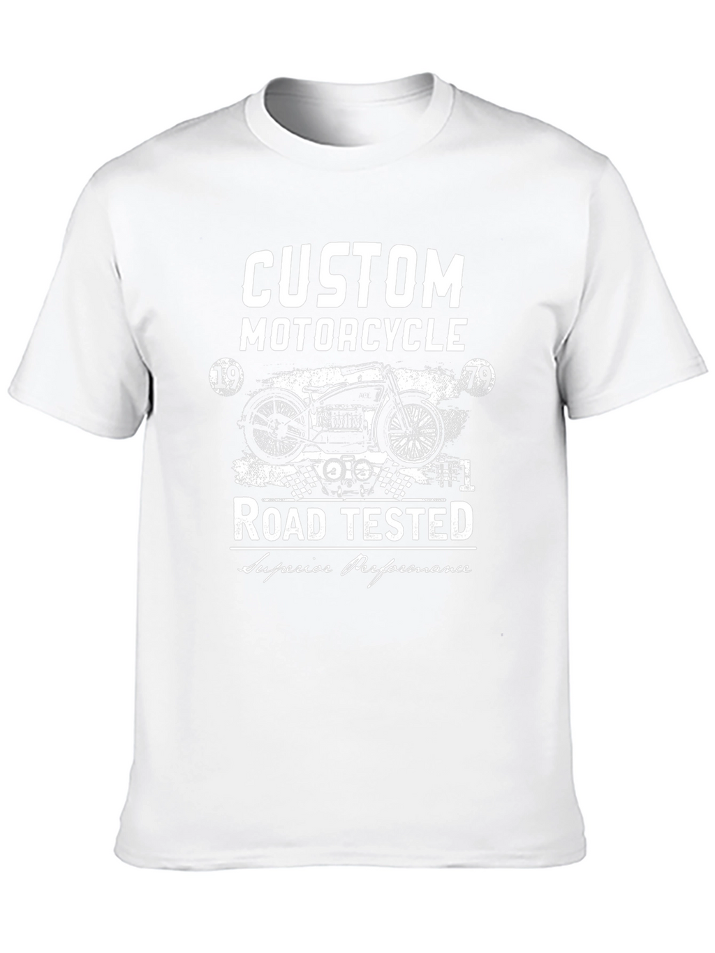 Custom Motorcycle Graphic Tee - Road Tested