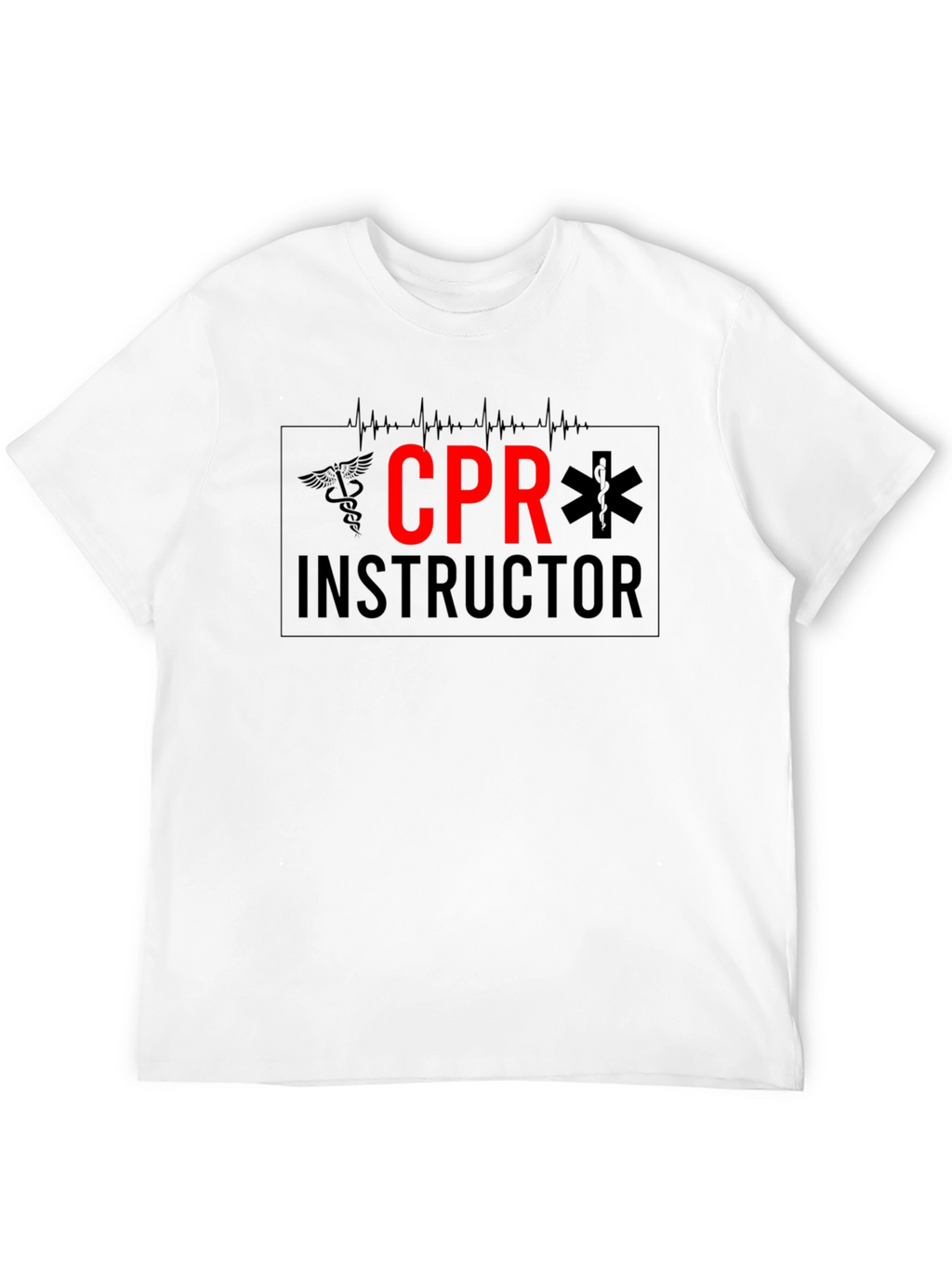 CPR Instructor Black T-Shirt