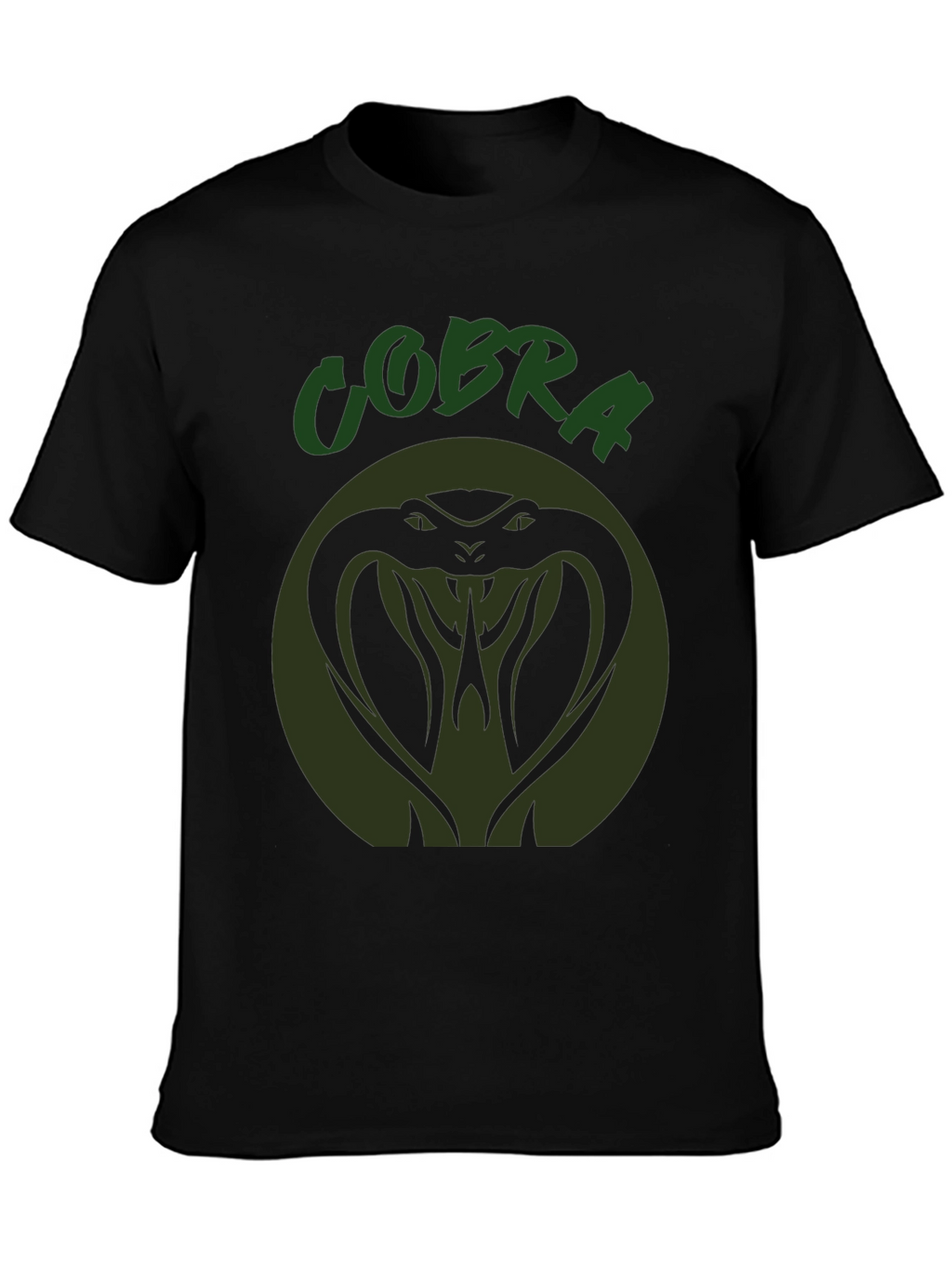 Cobra T-Shirt: Green Snake Graphic Tee