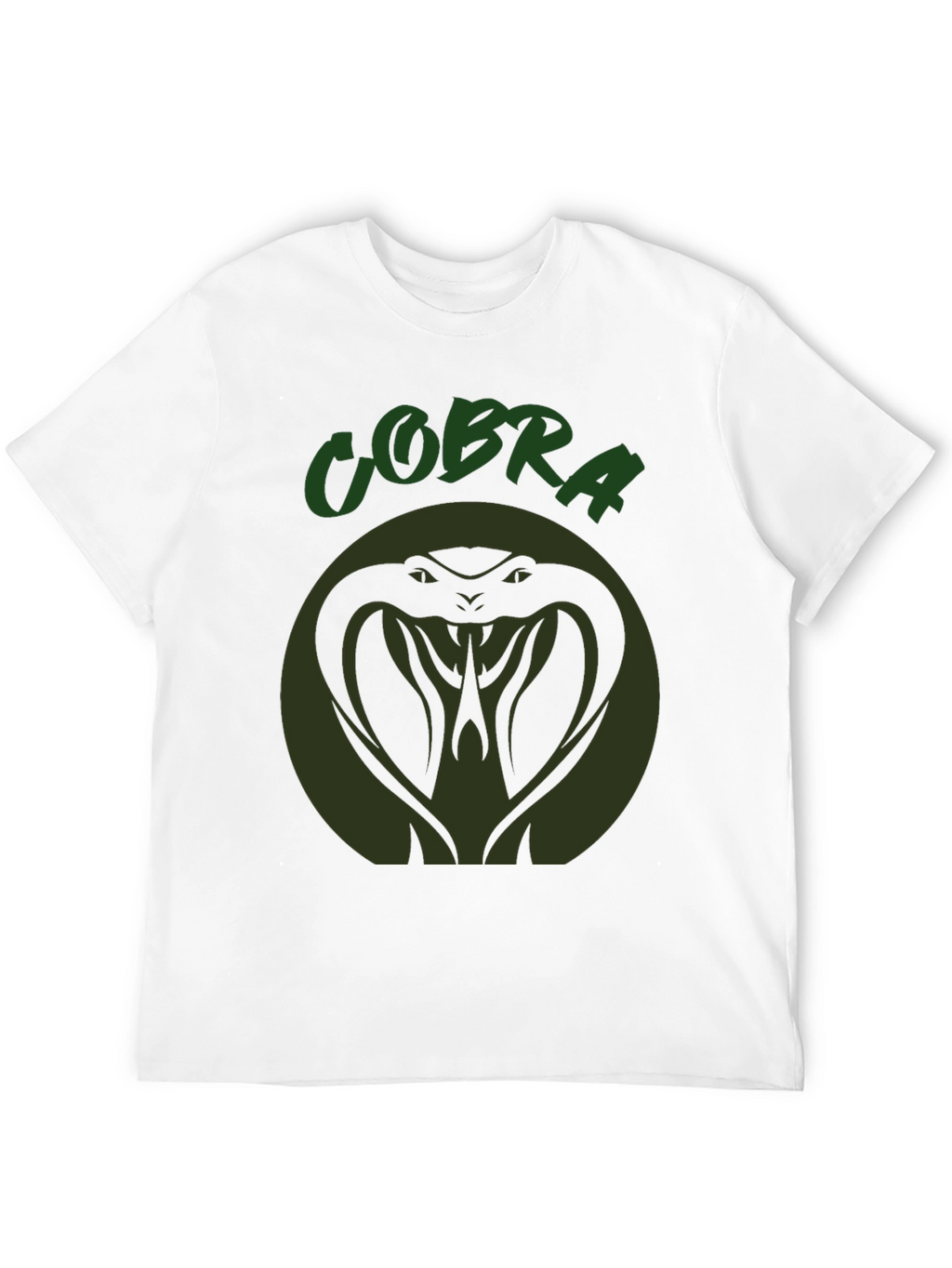 Cobra T-Shirt: Green Snake Graphic Tee